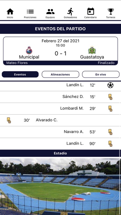 Fútbol Chapín Screenshot