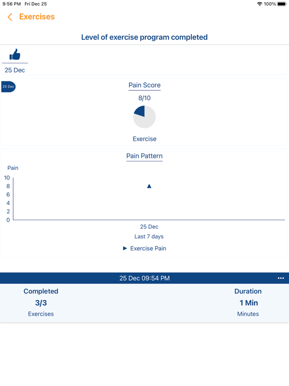 UT Health East Texas TeleRehab iPad screenshot 4 - Health & Fitness app
