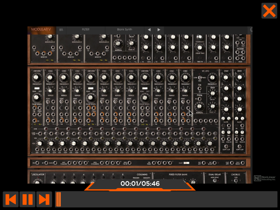 Screenshot #6 pour Adv Course for Moog Modular V