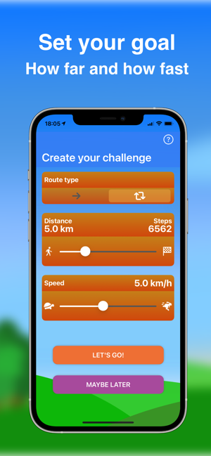 ‎MeandR - Walking Workouts Screenshot