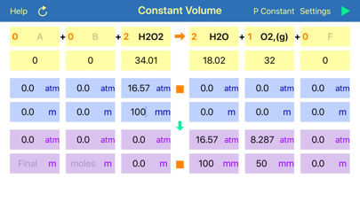 Stoichiometry Gas Phase screenshot 2