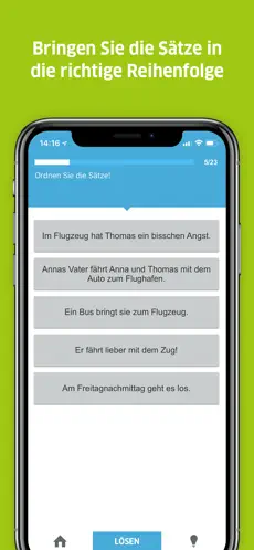 Screenshot 4 Deutschtrainer A1 iphone
