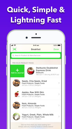 Ceres Calorie Counter Diet screenshot 5