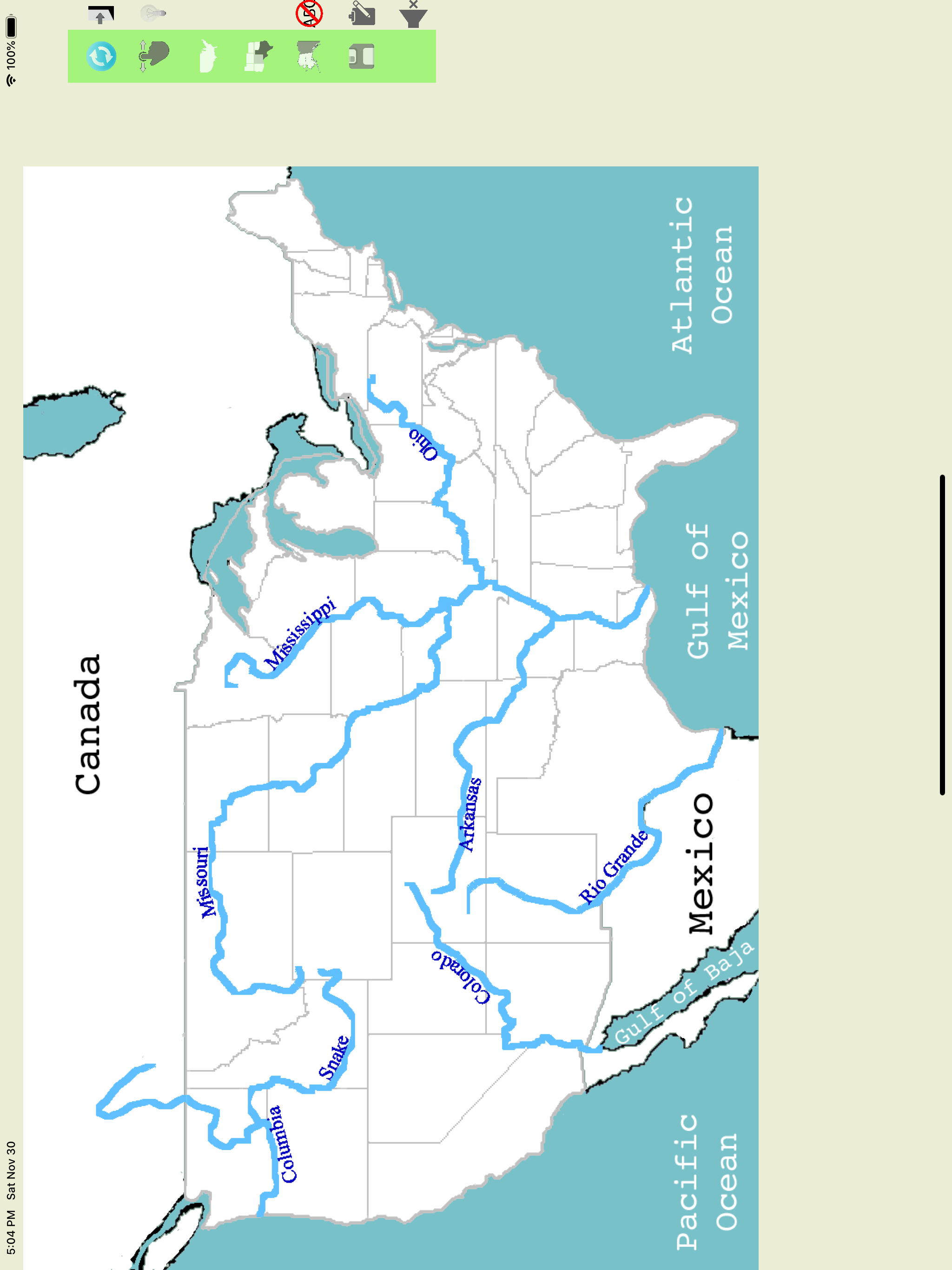 Geography of USA Study & Quiz
