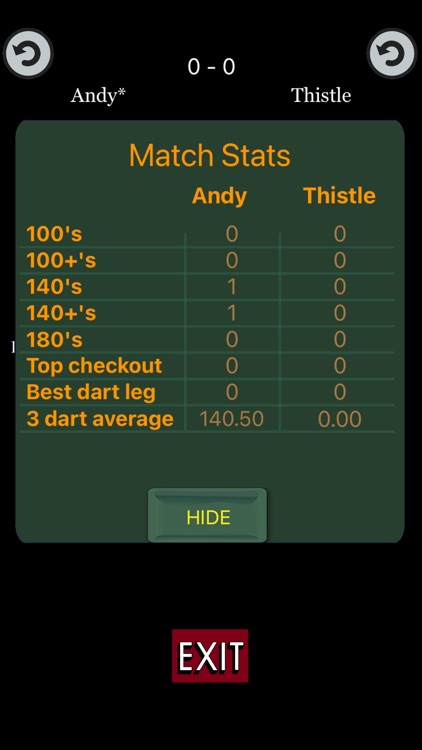 Thistles Darts Scorer screenshot-4