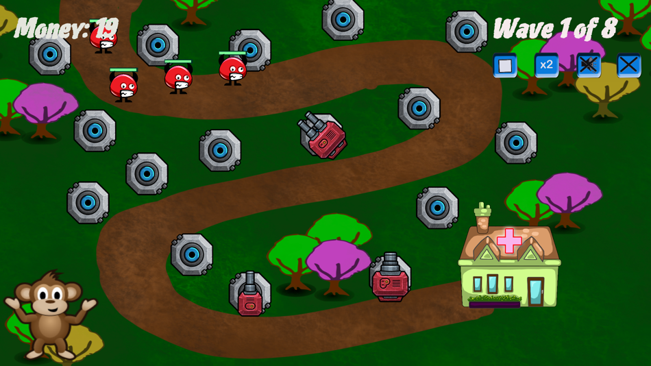 #2. Math Tower Defense (iOS) 由: Heather Marriott