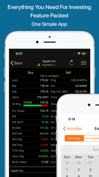 Stocks Live+ Best Stock Market Screenshot