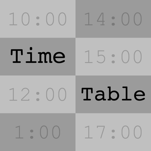 TimeTable - UTC/Time Zone Tool