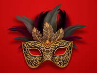 Party and Mask Stickers