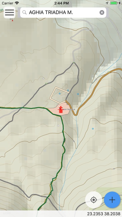 Kitheronas topoguide screenshot-8