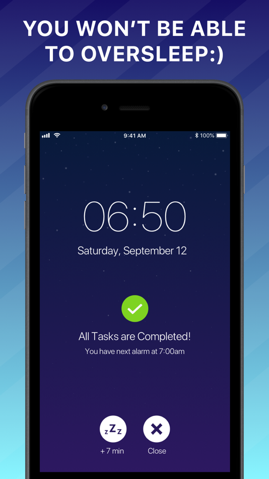 #6. Smart Alarm Clock - Alarmer (iOS) 由: Oleksandr Maltsev