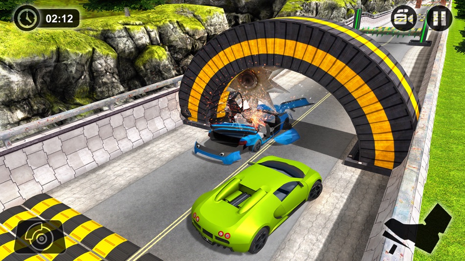 #4. Speed Bump Crash Challenge (iOS) 来自: Squad Cell