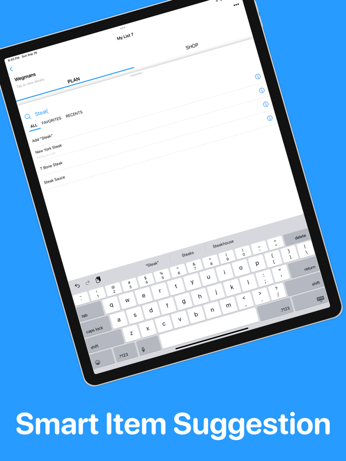 MealMapGrocery Lists By Store