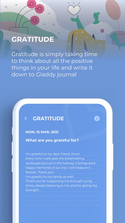Gladdy - Diary & Mood Tracker screenshot-5
