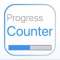 This app offers a personal progress bar so you can keep track of how far you've come in any of life's repetitive tasks