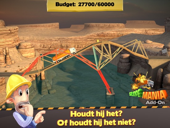 Bridge Constructor iPad app afbeelding 3