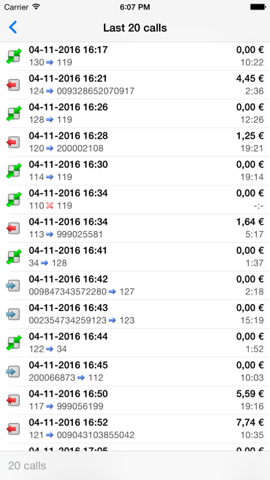 EasyLynq - Call Accounting Screenshot