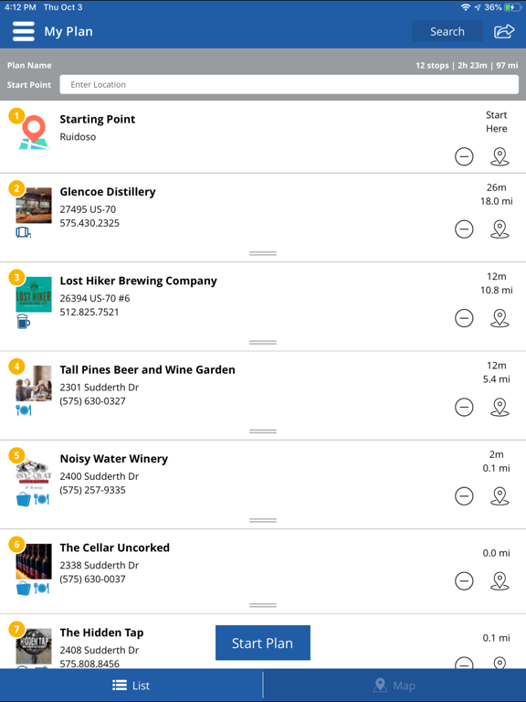 Discover Ruidoso iPad screenshot 9 - Travel app