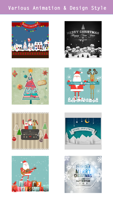 Animated Christmas Stickers - Screenshot