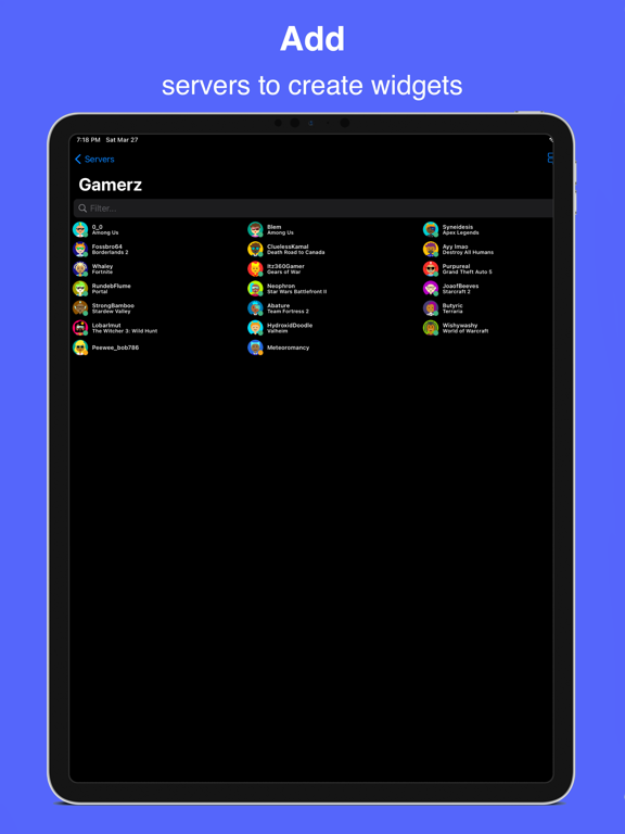 Screenshot #5 pour Widgets for Discord