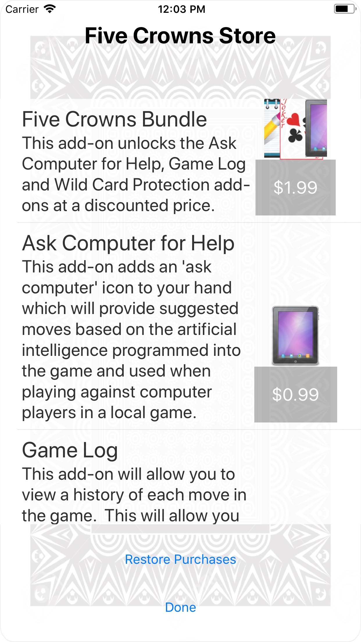 app screenshot