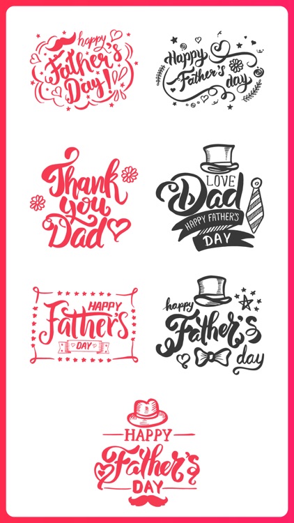 Happy Father's Day Emoji App