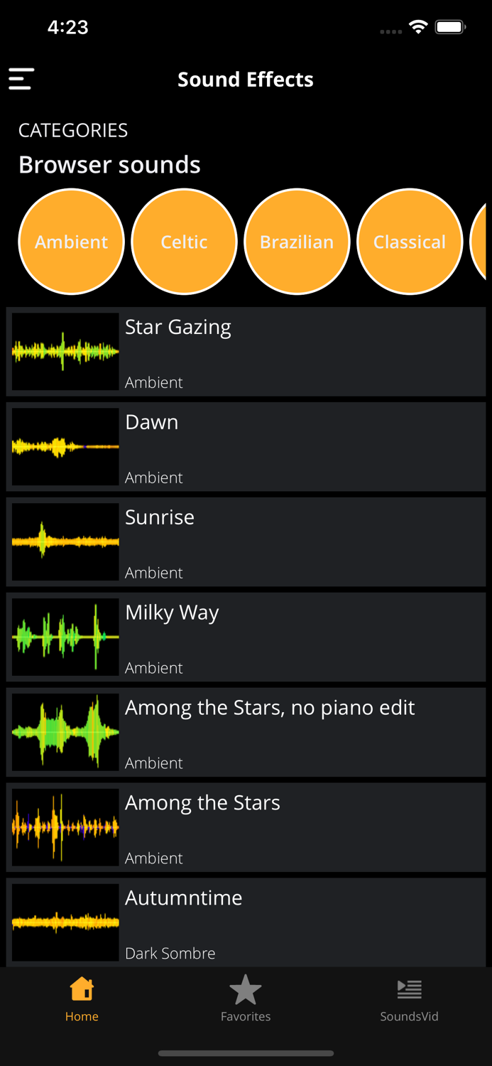 Sound Effects HD SoundsandAudio
