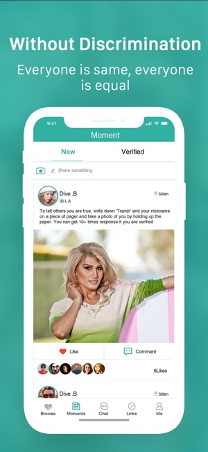 transgender dating app iphone