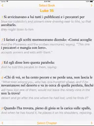 Italian-English Bible ipad bilder 2