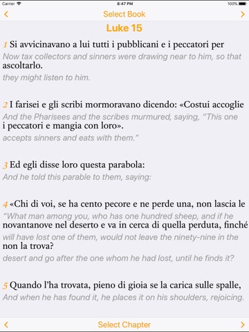 Italian-English Bibleのおすすめ画像3
