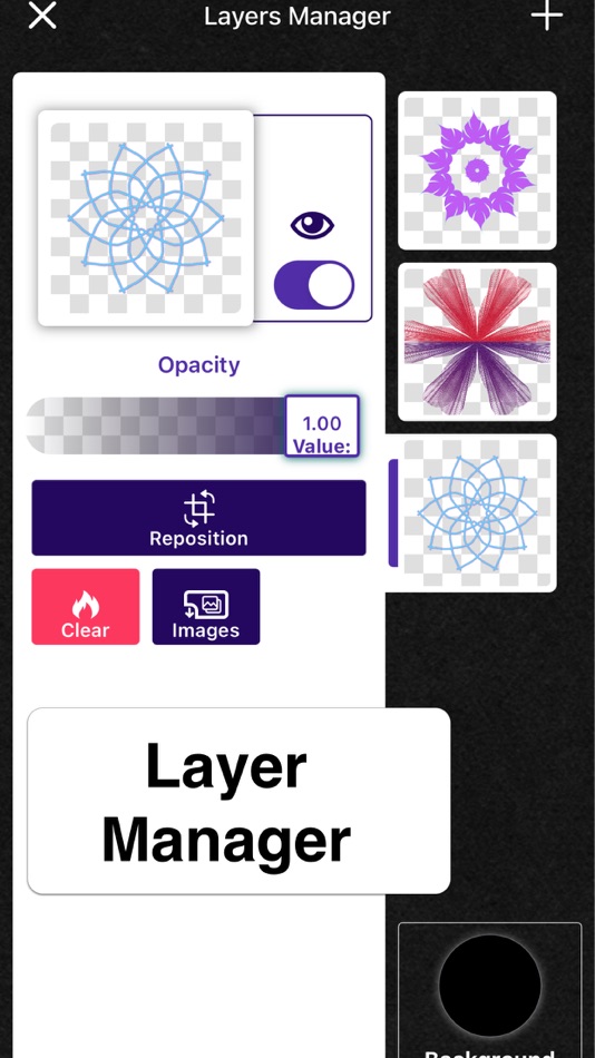 #7. Mandala Maker: symmetry doodle (iOS) 由: Damien Bell