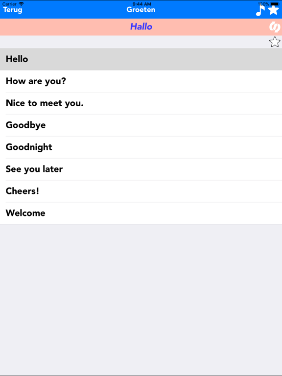 Dutch to English Translate App iPad screenshot