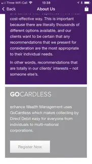 enhance wealth management iphone screenshot 2