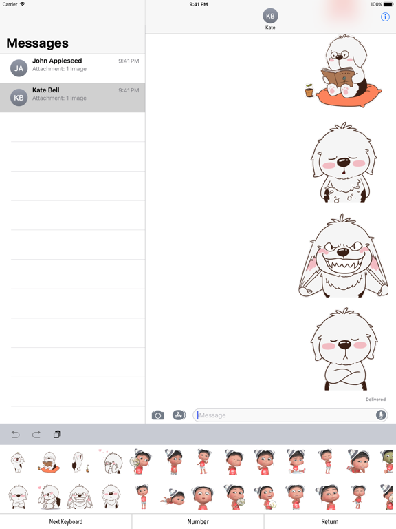 Screenshot #5 pour CuteMoji Emoji Stickers