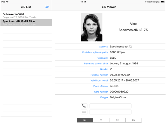 Screenshot #4 pour eID-Viewer Pro