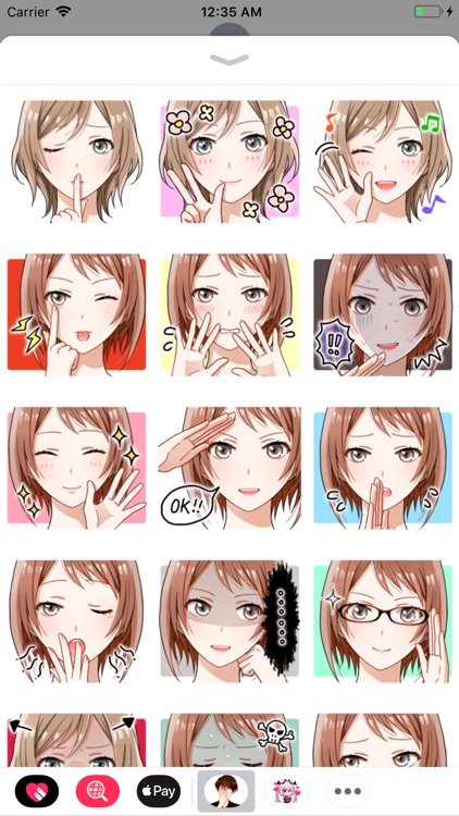 iStickers: Anime Stickers screenshot-4