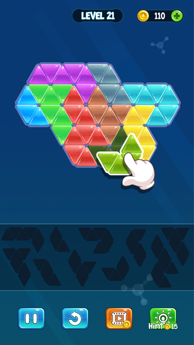 Triangle Tangram Puzzle Legend screenshot 4