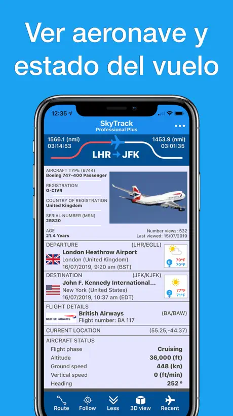 SkyTracker | Fly Radar flight