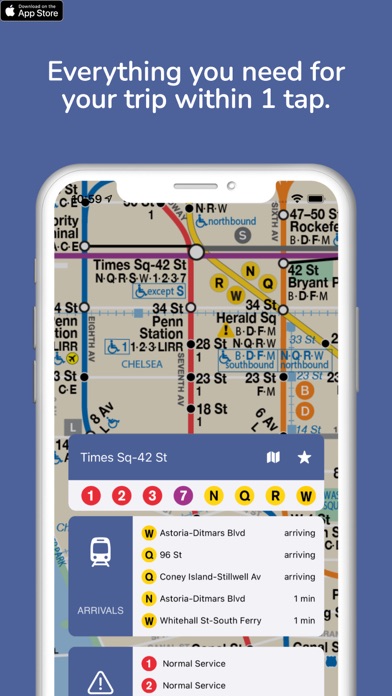 New York Subway - Metro NYC Screenshot 1 - AppWisp.com New York Subway - Metro NYC Screenshot 1 - AppWisp.com