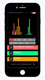 heart rate variability logger iphone screenshot 4