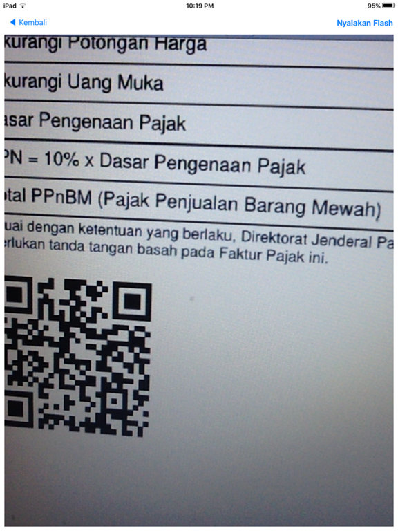 Screenshot #6 pour Scan eFaktur