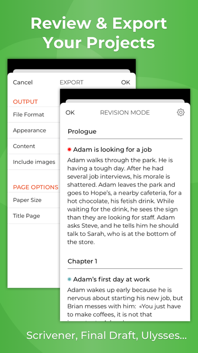 Story Planner for Writers Screenshot