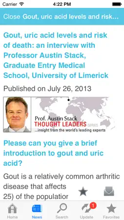 Gout by AZoMedical screenshot 4