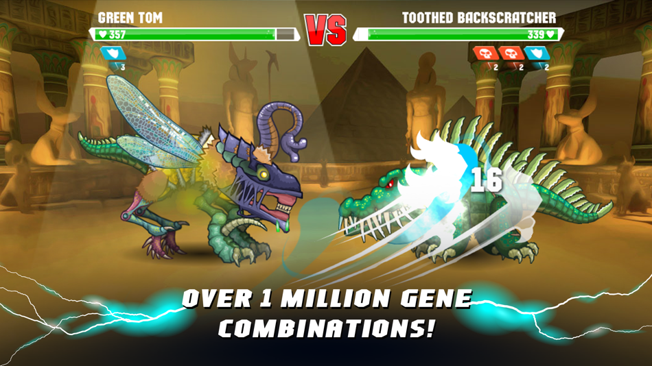 #3. Mutant Fighting Cup 2 (iOS) 由: AceViral.com