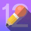 Colored Pencil Picker 12 delete, cancel