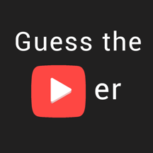 Guess the Youtuber - word guessing game for internet celebs