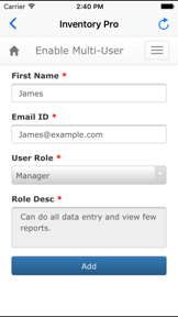 Inventory Pro - Multi User App screenshot