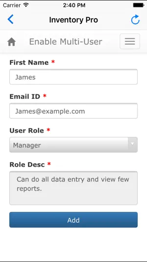 Inventory Pro - Multi User App screenshot 4