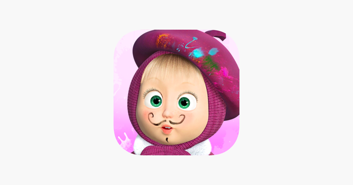 ‎masha And The Bear Art Games On The App Store 