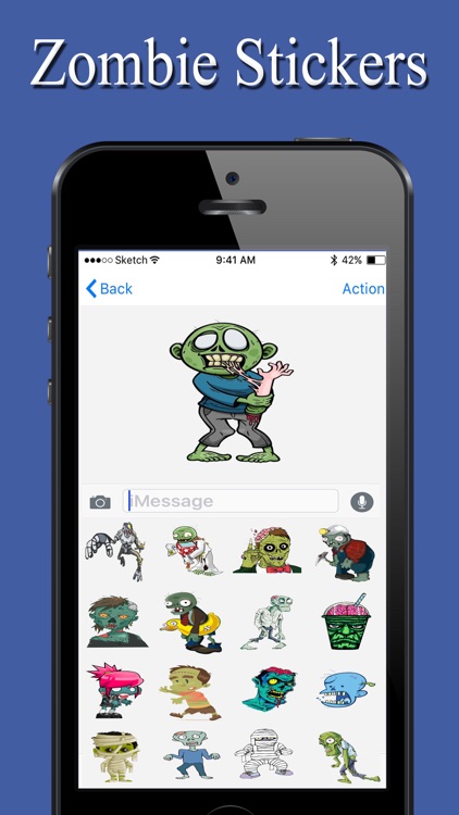 Zombie Stickers Pack